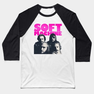 Soft Machine - Original Fan Artwork Design Baseball T-Shirt